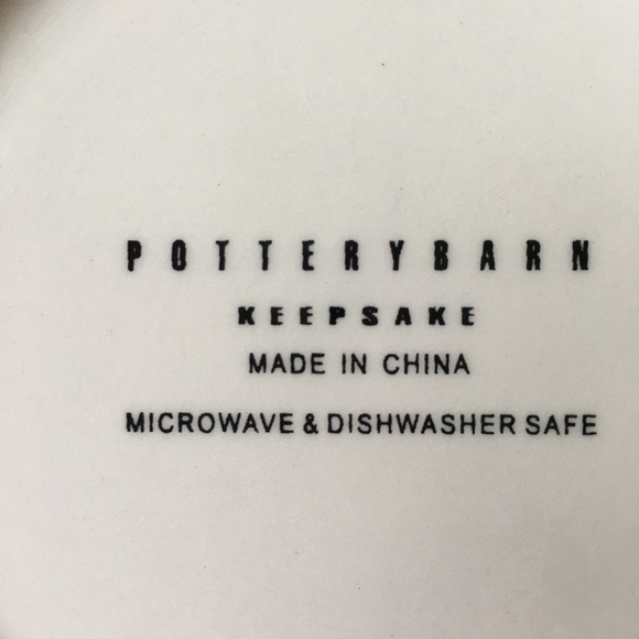 Set of 4 Pottery Barn Stag Dinner Plate Dishes - Picture 5 of 5